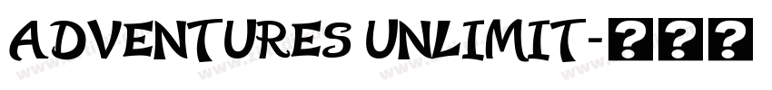Adventures Unlimit字体转换